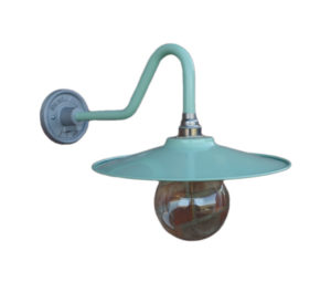 Coolie Wall light in Pistachio Green by Gravel Hill Lighting